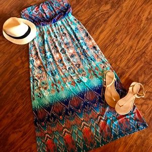 Bisou Bisou Maxi Dress Size 10